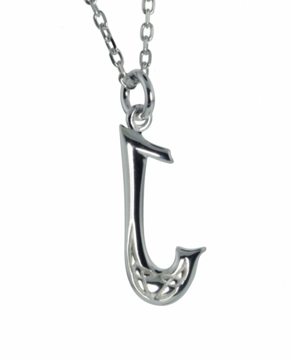 jmh L Initial Book of Kells Inspired Pendant - 2196 JMH Jewellery