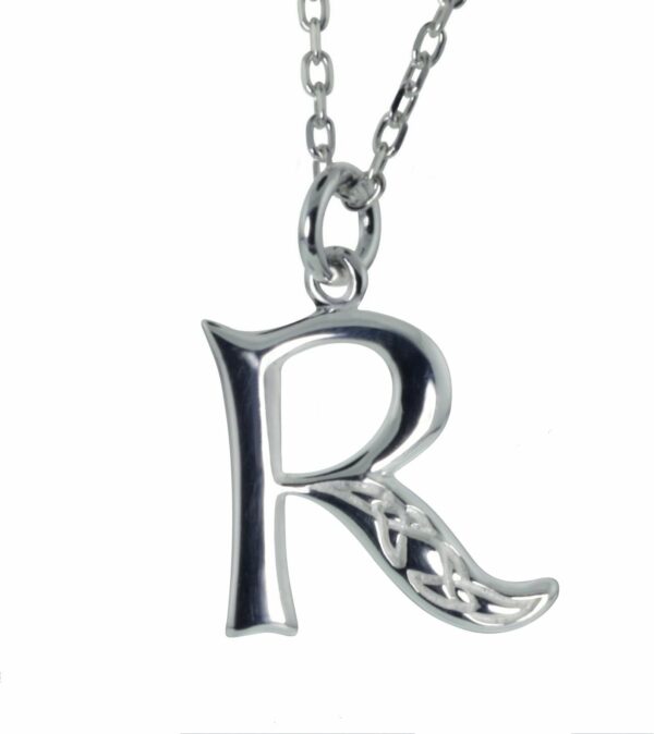 jmh R Initial Book of Kells Inspired Pendant - 2196 JMH Jewellery