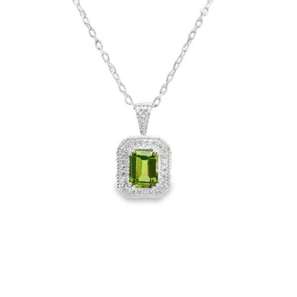 jmh Sterling Silver Celtic Gemstone Necklace JMH Jewellery