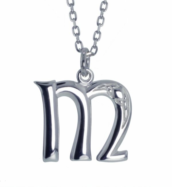 Jmh Y Initial Book Of Kells Inspired Pendant - 2196 JMH Jewellery