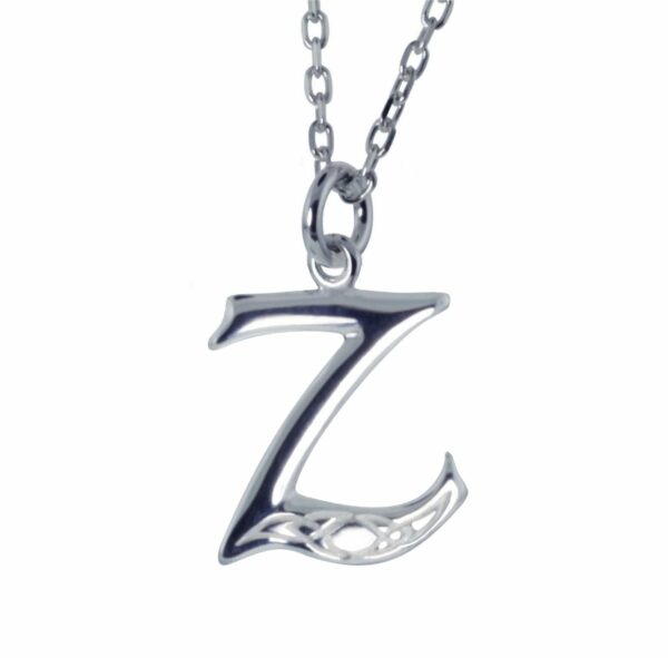 jmh Z Initial Book of Kells Inspired Pendants - 2196 JMH Jewellery