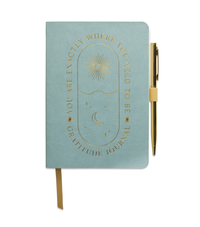 jnb Gratitude Journal w/Pen- You Are Exactly Where You Need To Be
