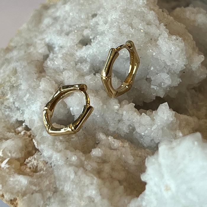 jnb Bamboo Mini Hoops