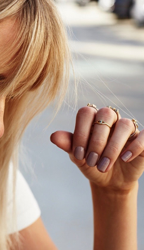 Jnb COBRA CZ DIAMOND RING