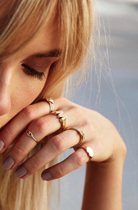 Jnb COBRA CZ DIAMOND RING