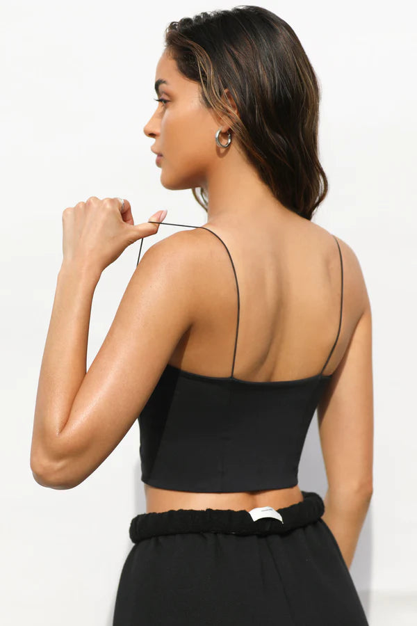 Jnb Contour Corset - Sueded Onyx