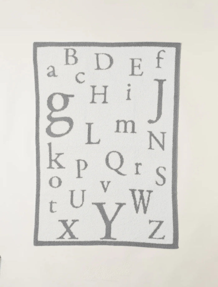 jnb Cozy Chic ABC Blanket
