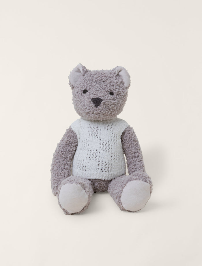jnb Cozy Chic Bear Buddie With Vest - Taupe-Cream