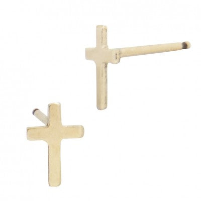 jnb Cross Stud Earrings