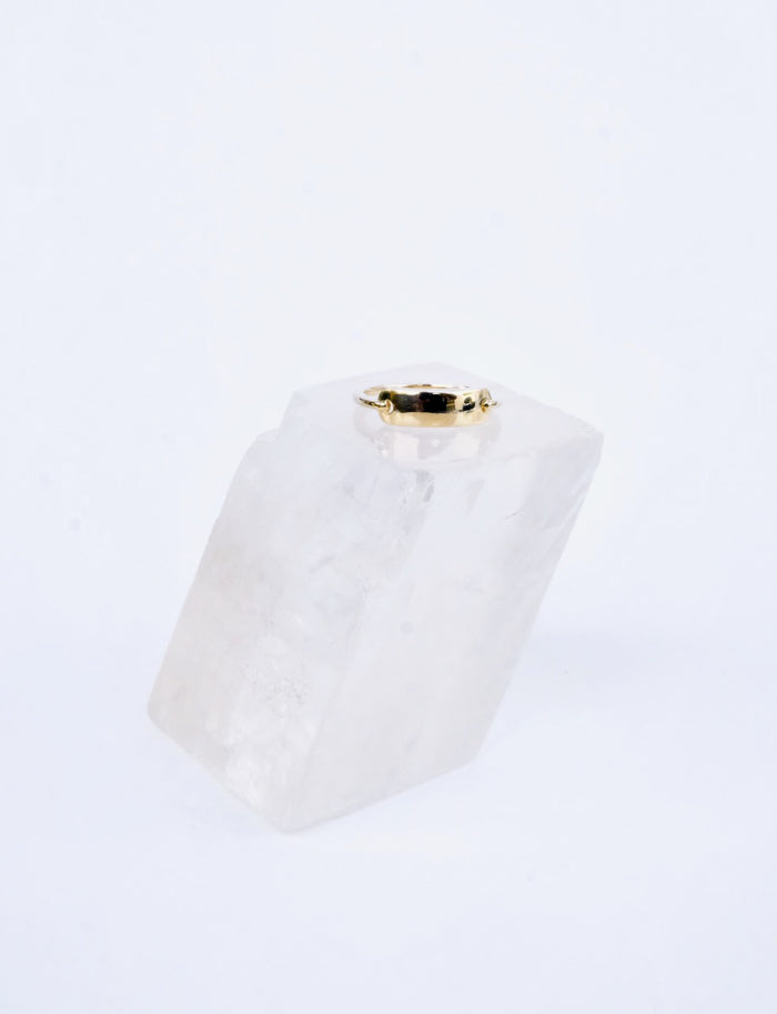 Jnb Gold Buckel Ring