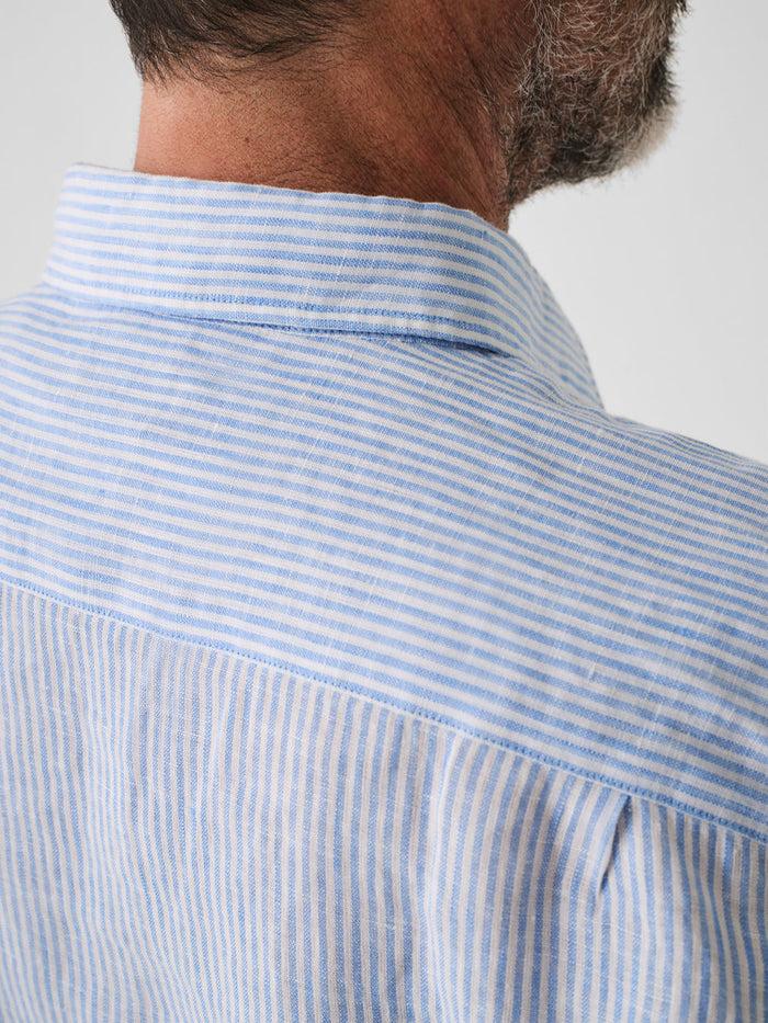 Jnb Laguna Linen Shirt - Summer Classic Stripe