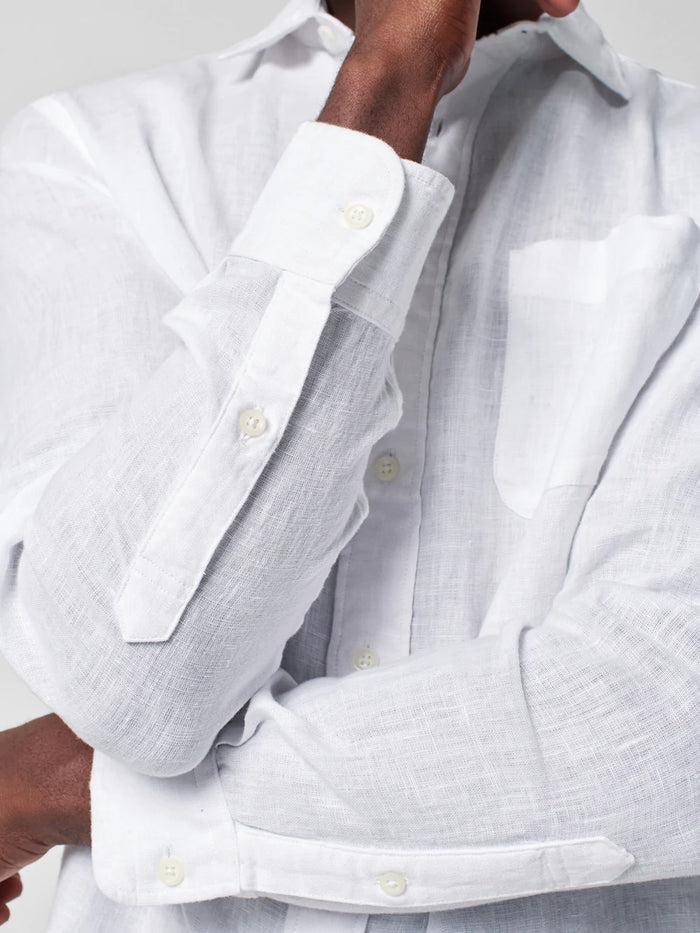 Jnb Laguna Linen Shirt - White