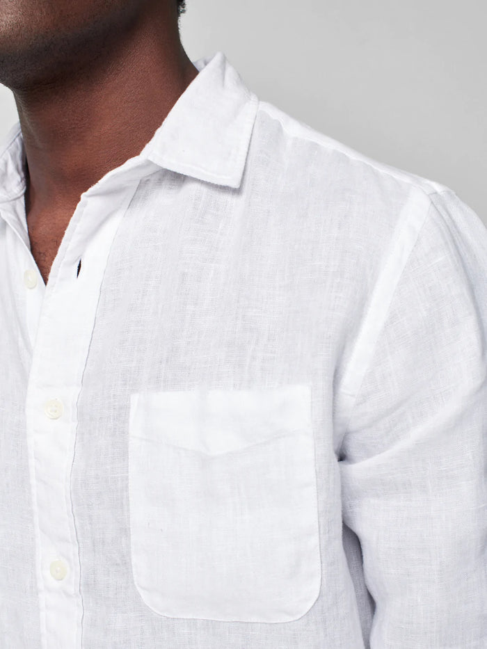 Jnb Laguna Linen Shirt - White