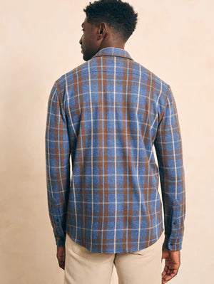 Jnb Legend Sweater Shirt - Alpine Lake Plaid