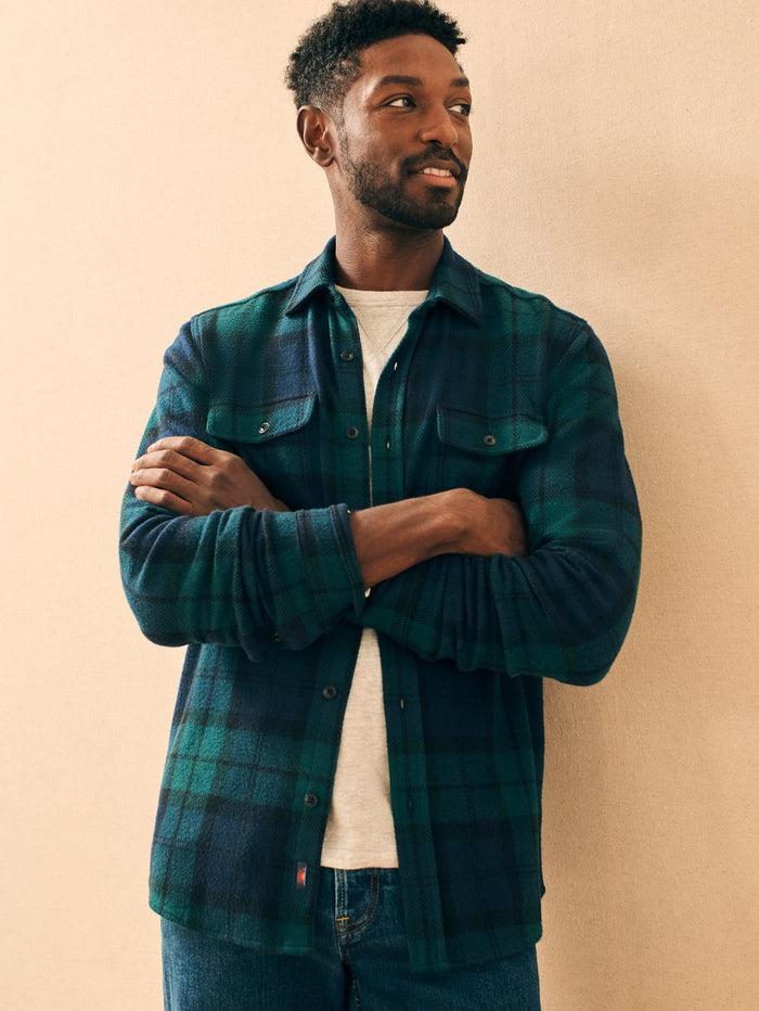 jnb Legend Sweater Shirt - Blackwatch Plaid