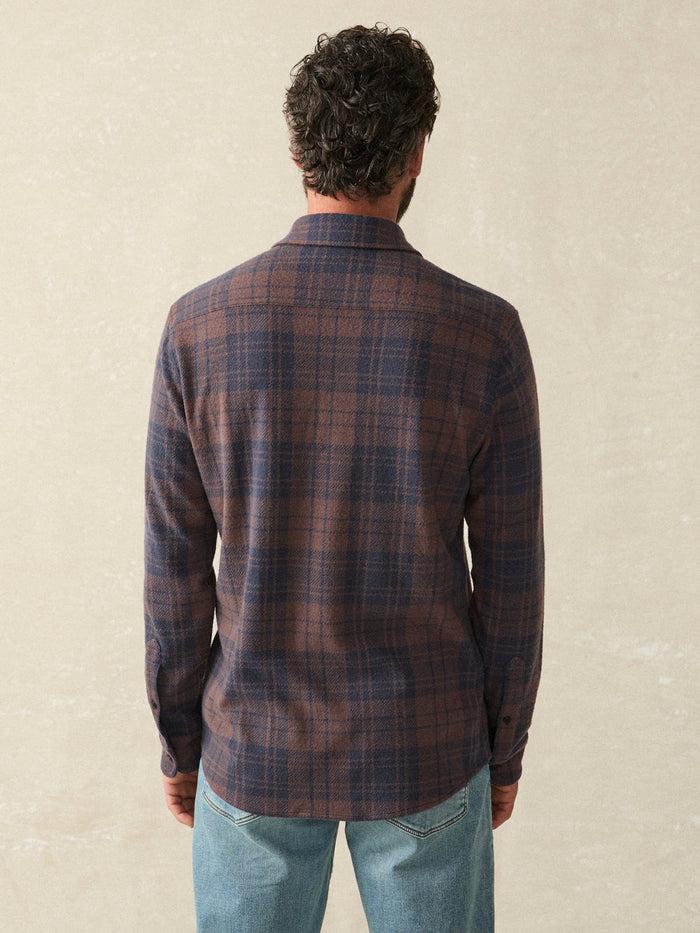 Jnb Legend Sweater Shirt - Blue Mountain Plaid