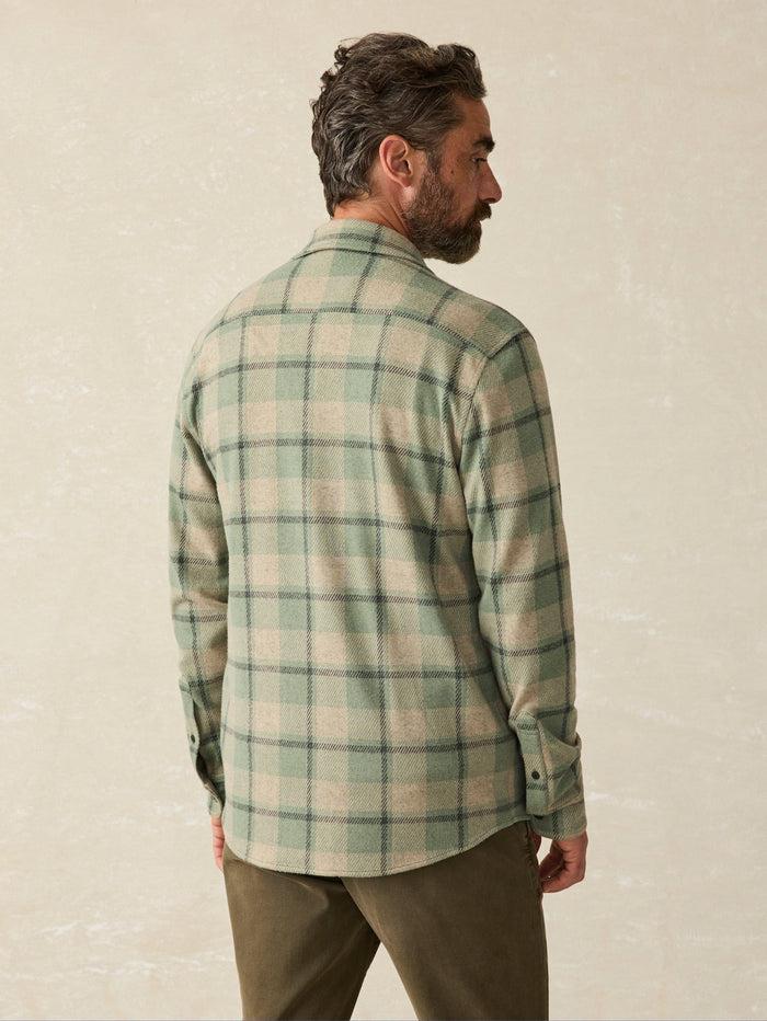 Jnb Legend Sweater Shirt - Forest Drive Plaid