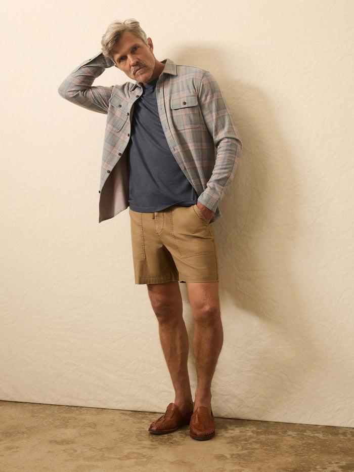 Jnb Legend Sweater Shirt - Forest Rose Plaid