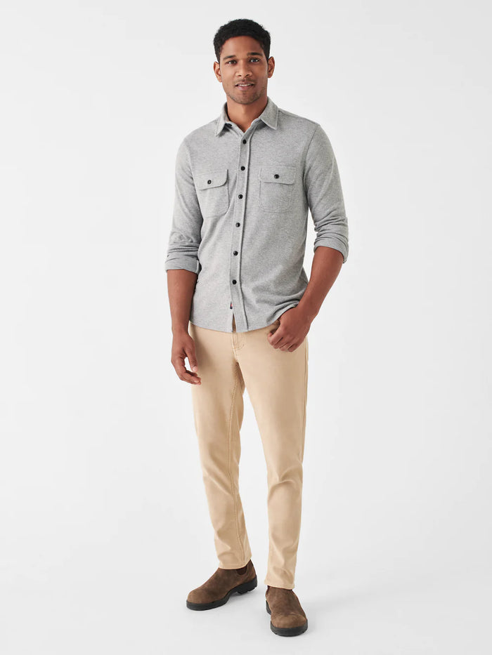 Jnb Legend Sweater Shirt - Fossil Grey Twill