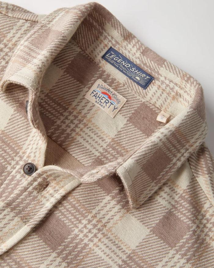 jnb Legend Sweater Shirt - Sandbar Plaid