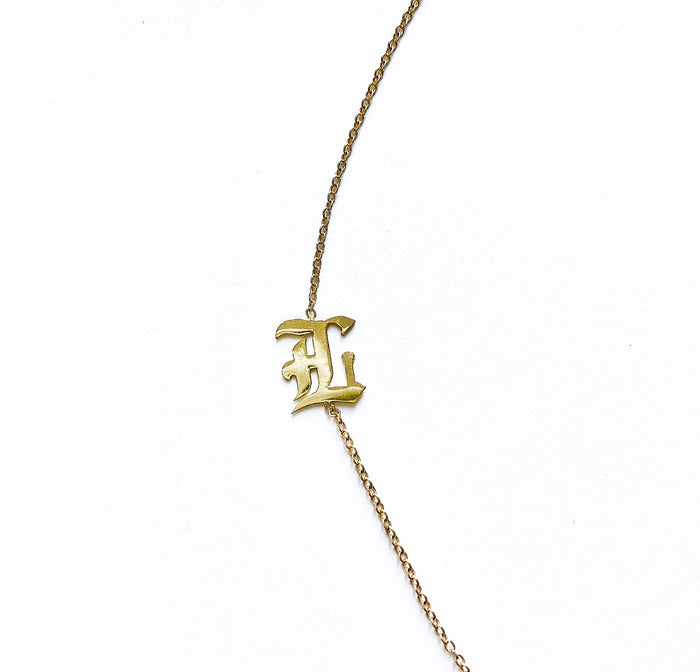 Jnb Letter Bracelet