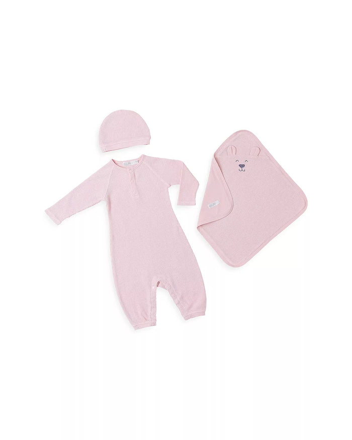 Jnb Malibu Collection Waffle Knit Baby Bundle