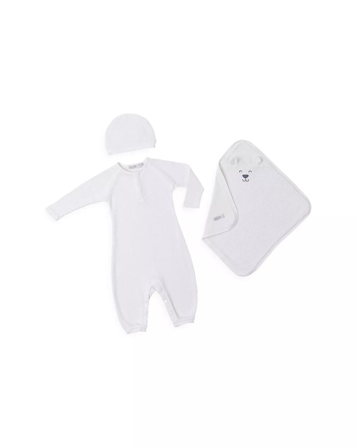 jnb Malibu Collection Waffle Knit Baby Bundle