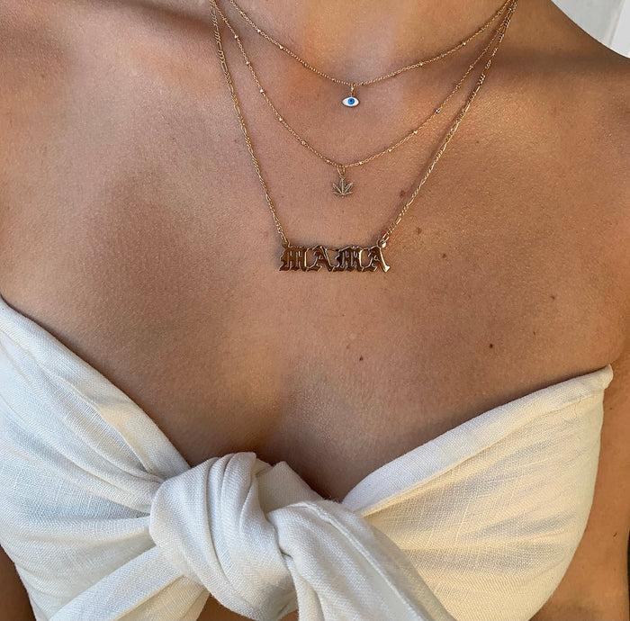 Jnb 'MAMA' Necklace