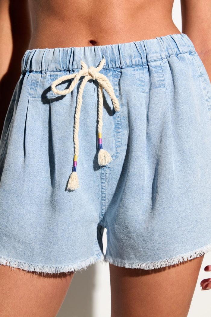 jnb Meadow Chambray Short - Sunbleached Chambray