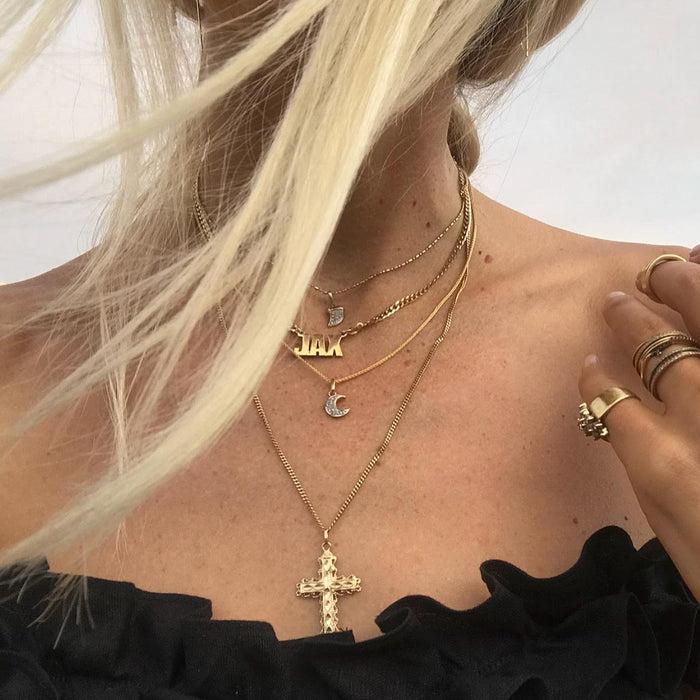 Jnb Pave Moon Diamond