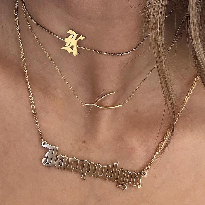 Jnb Single Letter Choker