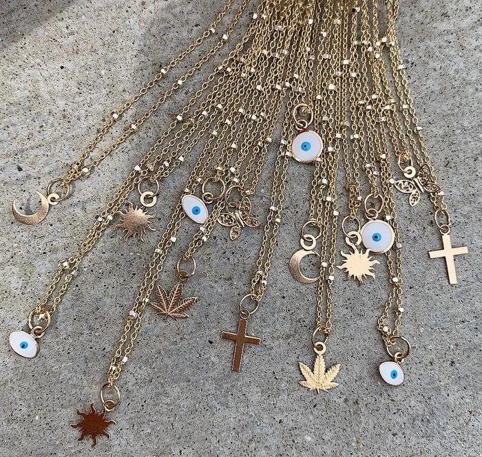 Jnb Solid 14k Gold Charms