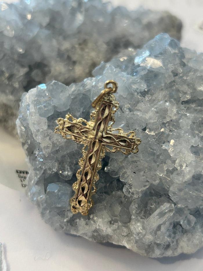 jnb St. Diana Cross Pendant