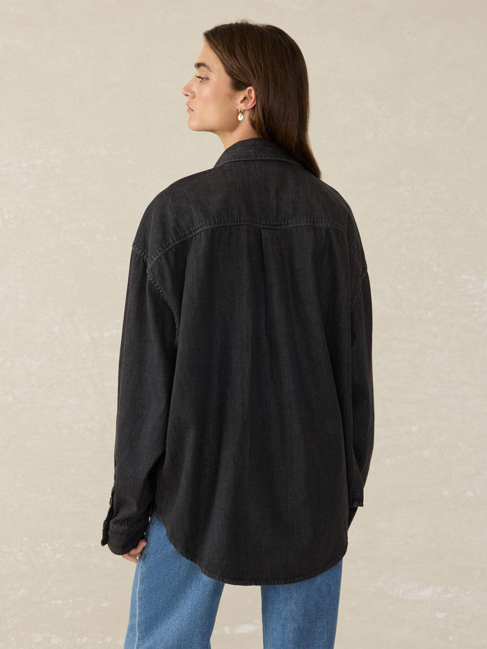 Jnb Sunfair Denim Shirt Midnight Tide Wash