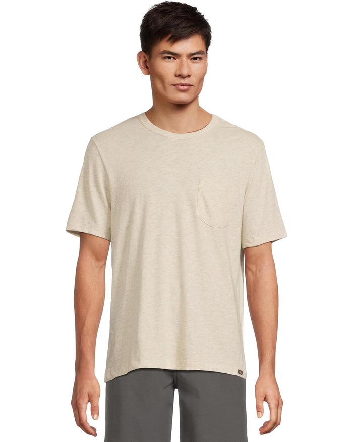 jnb Sunwashed Pocket Tee - Island Dune Heather