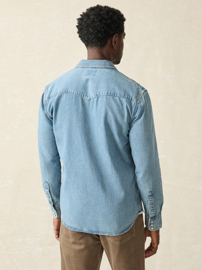 Jnb The Western Shirt - Faded Indigo