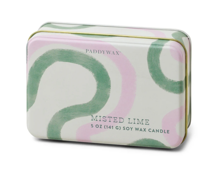 jnb Tin Candle - Misted Lime