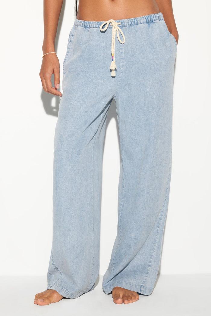 jnb Toluca Chambray Pant - Sunbleached Chambray