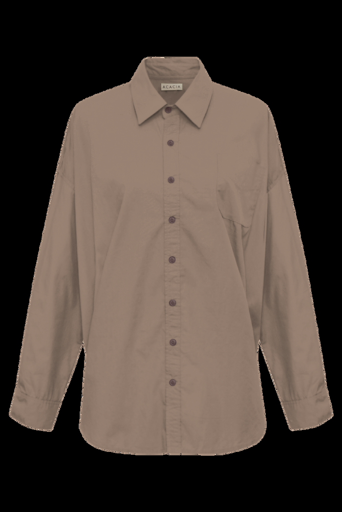 jnb Willa Poplin Shirt - Sludgy