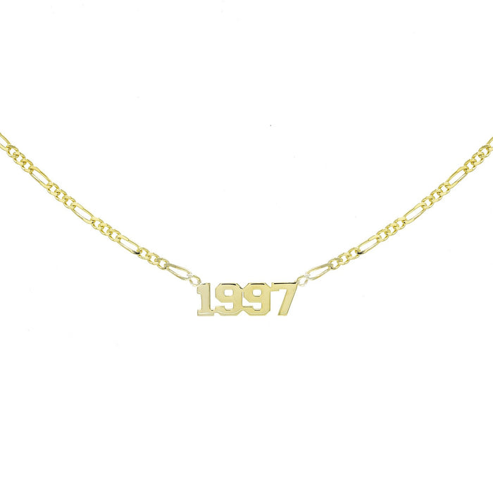 jnb Year Necklace