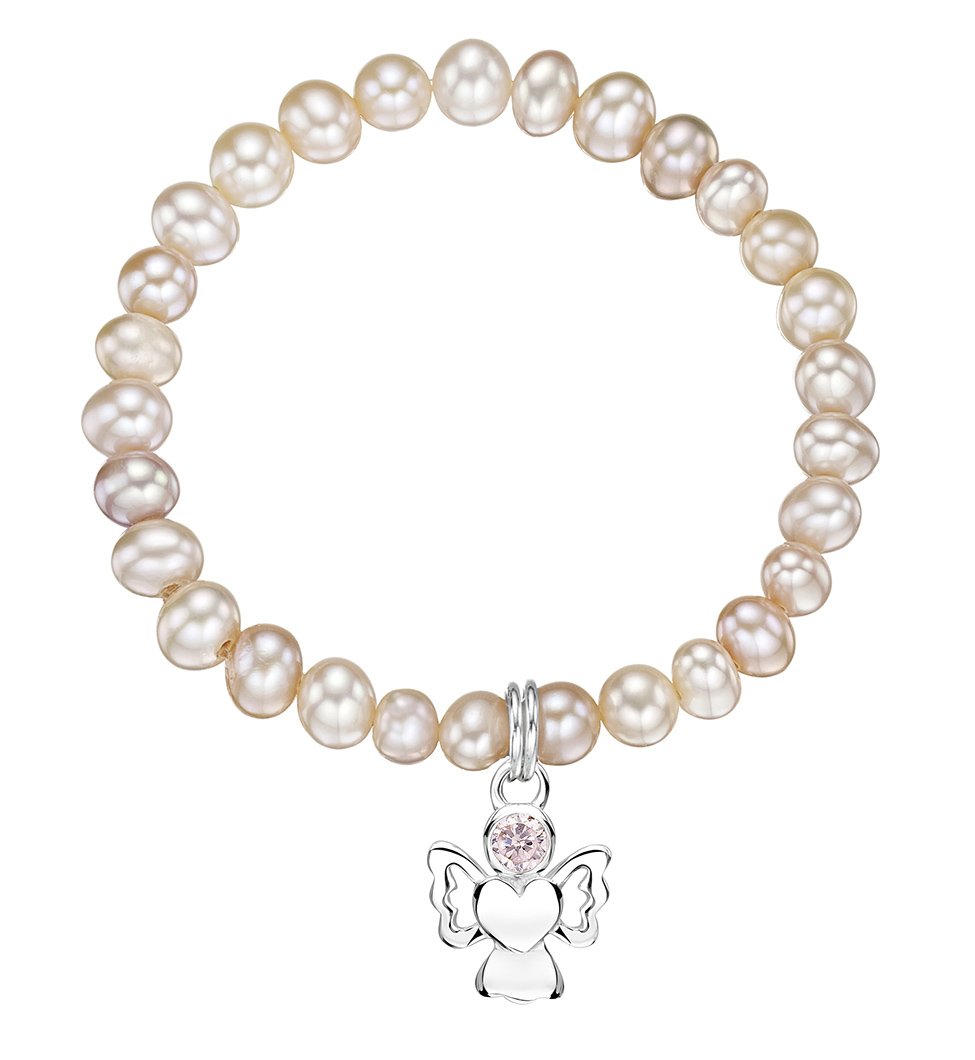 jo for girls freshwater pearl bracelet with october birthstone