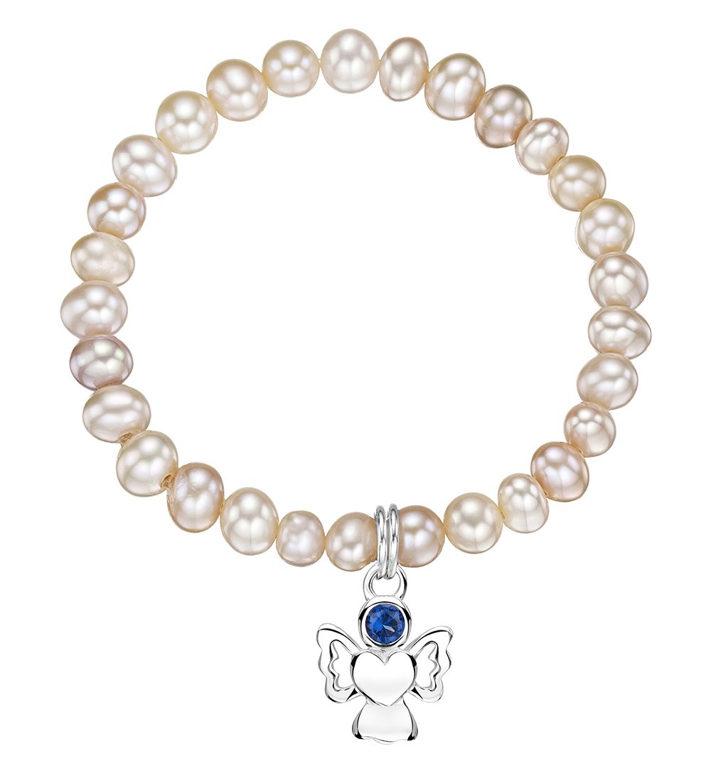 jo for girls freshwater pearl bracelet with september birthstone