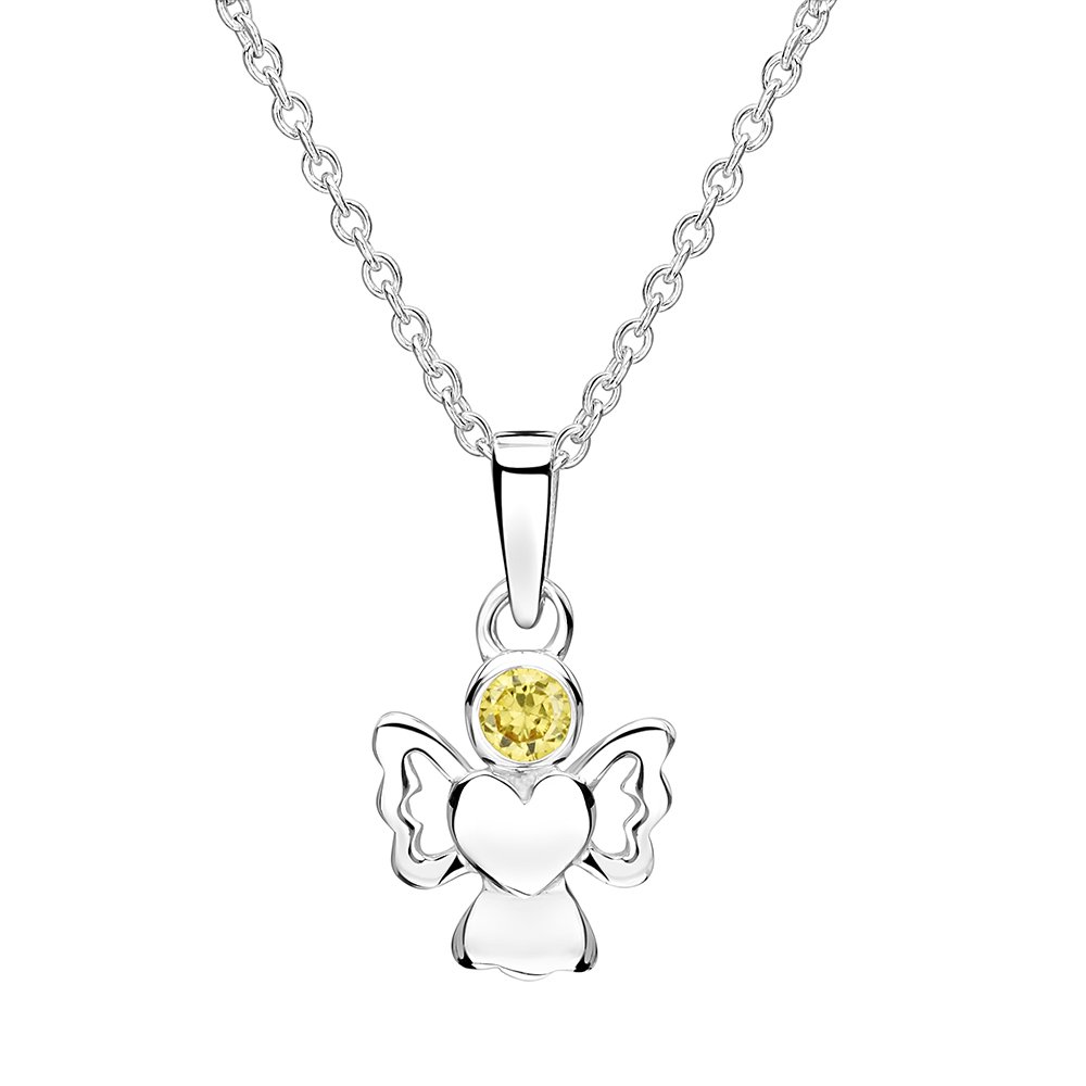 jo for girls sterling silver november birthstone angel