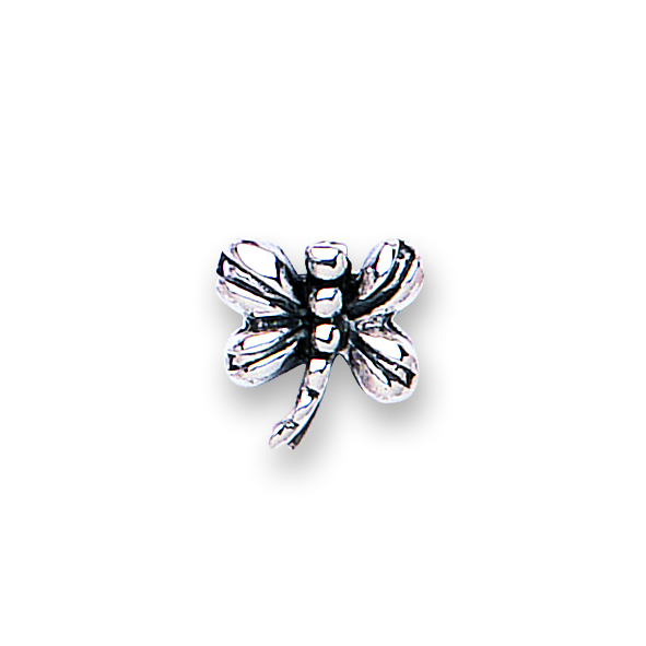 jo for girls sterling silver oxidised dragonfly bead