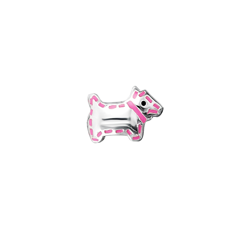 jo for girls sterling silver scottie dog charm bead