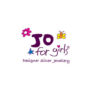 Jo For Girls Flower Pattern Murano Glass Bead