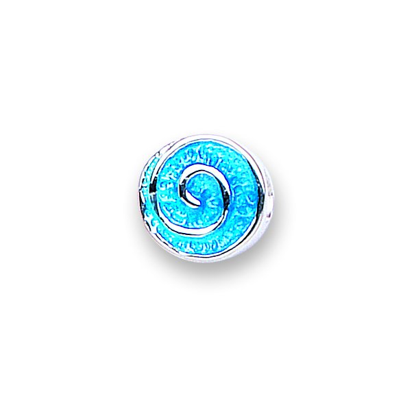 jo for girls sterling silver and enamel swirl bead