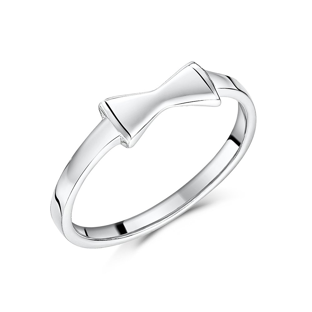 jo for girls sterling silver bow ring