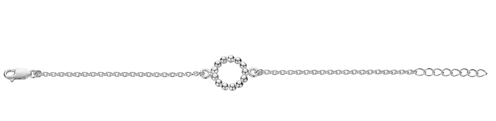 Jo For Girls Sterling Silver Bubbles Bracelet