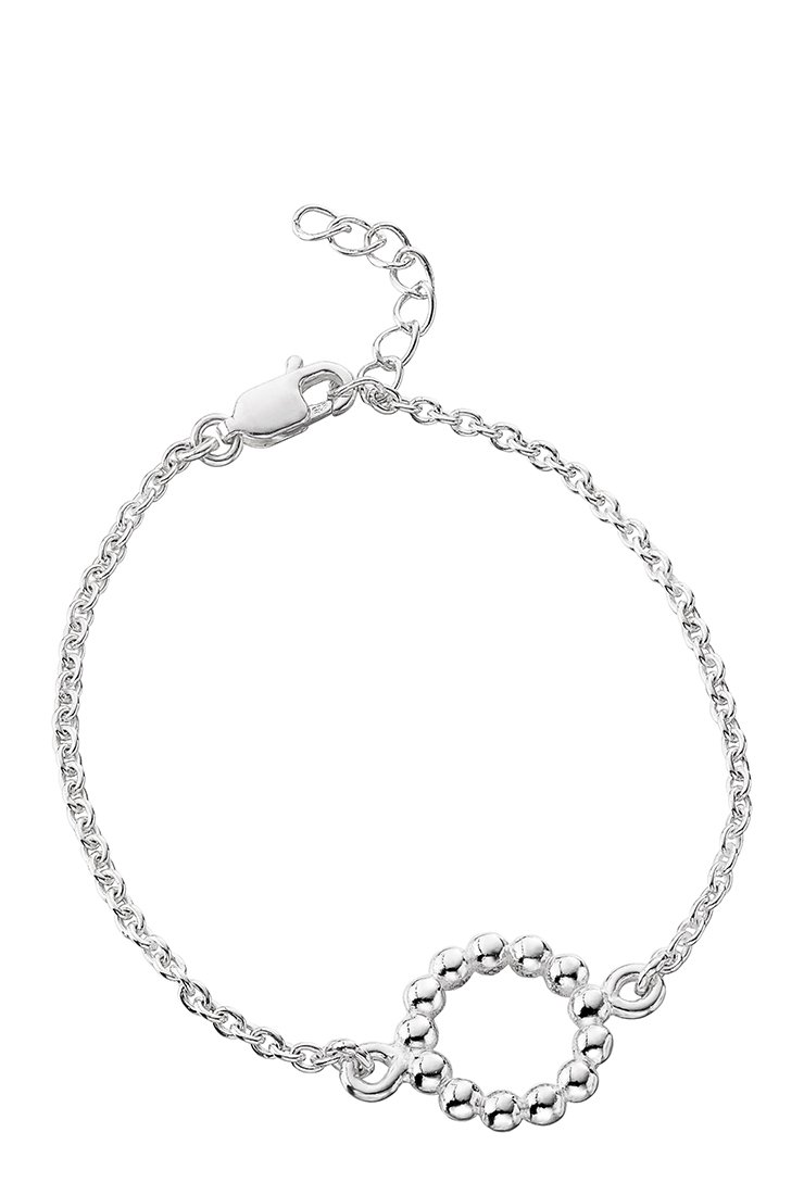 jo for girls sterling silver bubbles bracelet